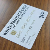 Trump: White Privilege Card 4 Pack (Free Shipping).