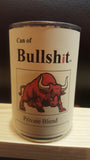 Can of Bull Sh*t™ (Novelty item) Original, Personalized or Limited Edition (bullshit)