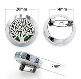 AromaPin™ AromaBUG™ Personal Aromatherpy Locket Pin (Brooch) (Broach) Over 50 Designs.