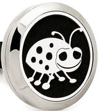 AromaPin™ AromaBUG™ Personal Aromatherpy Locket Pin (Brooch) (Broach) Over 50 Designs.