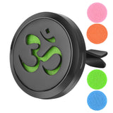 AromaBUG™ Limited Edition  Premium Car Vent Air Freshener (Black Butterfly) (Tree of Life) Black OM) (Black Paw)