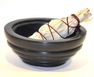 Burner: Soapstone Bowl Black