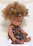 Doll: Sweet Cinnamon Black Baby Girl. Yes, Red Hair. (Free Shipping)