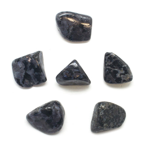 Stone: Indigo Gabbro Tumbled