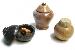 Jar: Soapstone Mini Genie Jar