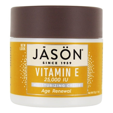 Vitamin E Cream Jasons Natural Moisturizing Age Renewal