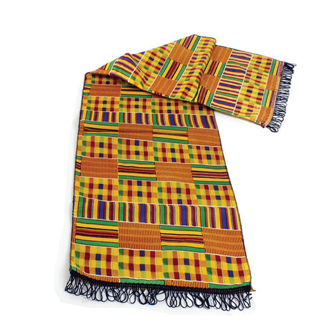 Kente Cloth Scarf (African Print)