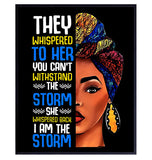 Positive Motivational and Inspirational Quote Print 10x12 Framed.