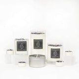 New Moon Manifestation Tealight Candles With Crystals and Essential Oil  4 pack Set