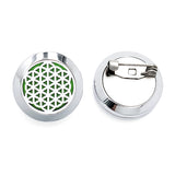 AromaPin™ AromaBUG™ Personal Aromatherpy Locket Pin (Brooch) (Broach) Over 50 Designs.