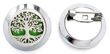 AromaPin™ AromaBUG™ Personal Aromatherpy Locket Pin (Brooch) (Broach) Over 50 Designs.