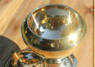 Brass Incense Burner: Charcoal Censor 7 in tall (Free Shipping)