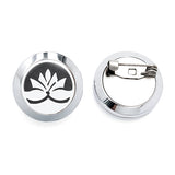 AromaPin™ AromaBUG™ Personal Aromatherpy Locket Pin (Brooch) (Broach) Over 50 Designs.
