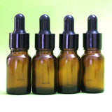 Bottle: Amber 3ml with eye dropper cap (Three Pack)