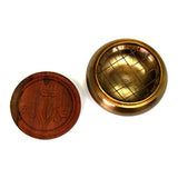 Burner: Solid Brass with Screen Lid Small Size