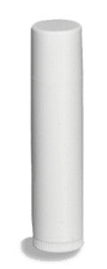 Lip Balm Tube .15 oz w/ Cap (White