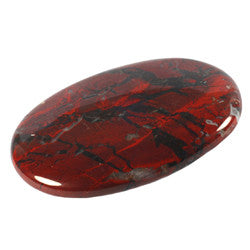 Stone: Poppy Jasper Palm Stone