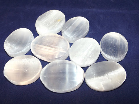 Stone: Selenite Worry Stone