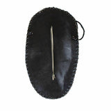 African Leather Mask Handbag Purse
