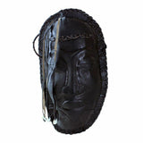 African Leather Mask Handbag Purse