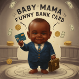 Baby Mama Funny Cards Countertop Display