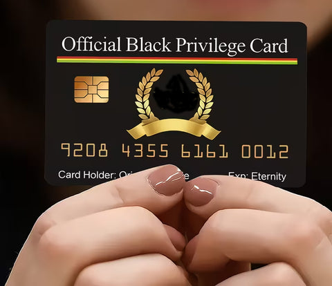 Aromabug OFFICIAL BLACK PRIVILEGE CARD.  8 PACK (Free Shipping)