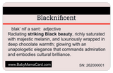 Blacknificent Card: 8 Pack, Free Shipping