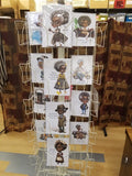 African American Greeting Cards (Black). FREE SHIPPING.