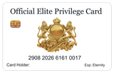Elite Privilege Card. 8 PACK: Free Shipping)