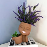 Face Flower Pot Planter