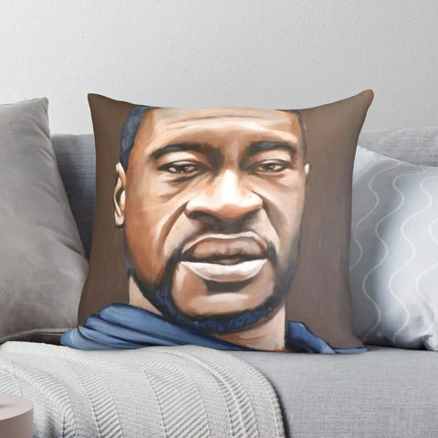 George Floyd Pillow Case (Free Shipping). One Sided Printing – Sheer Treasures Company LLC