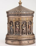 Greek Zodiac Rotunda Rotating Trinket Box