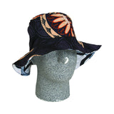 African Print Reversible Summer Hats