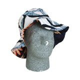 African Print Reversible Summer Hats