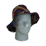African Print Reversible Summer Hats