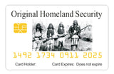 Official Homeland Security Card. 8 PACK, Free Shipping
