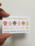 Baby Mama Card™  and Baby Daddy Card™  4 Pack FREE SHIPPING (Official and Original).
