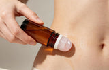 Rose Quartz Roller Bottle for Castor Oil on your face.