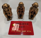 Hear No Evil Monkeys Set of 3