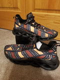 Shoes: Tribal Mud Cloth Print Mens Casual Shoes.