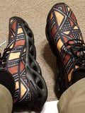 Shoes: Tribal Mud Cloth Print Mens Casual Shoes.