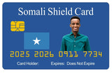 Aromabug: Original Somali Shield: Funny Fake Bankcard (8 Pack) Free Shipping