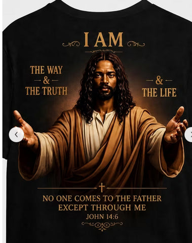 Tee Shirt:  I AM Christian Tee. Designed to Inspire.