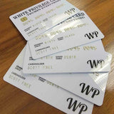 Official White Privilege Card and Black Race Card (FOUR pack Novelty) Free Shipping..