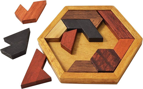 Wooden Puzzle Brain Teaser