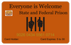 Official Everyone Is Welcome Card: 8 PACK, Free Shipping