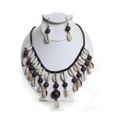 Cowie Shell Necklace and Earring Sets