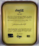 Coke Metal Tray: 1996 "Last Drip" Coca-Cola Tray John Solomon Sandridge Artist Metal Tray