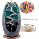 Burner: Backflow Incense Cone Burner Tall Waterfall.