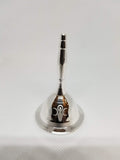 Alter Bell: Silver Goddess for Meditation